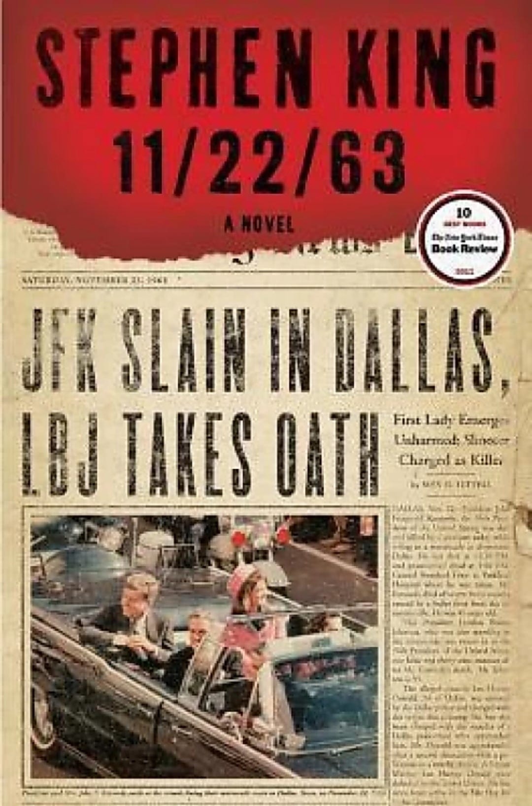 book cover of 11/22/63 by Stephen King