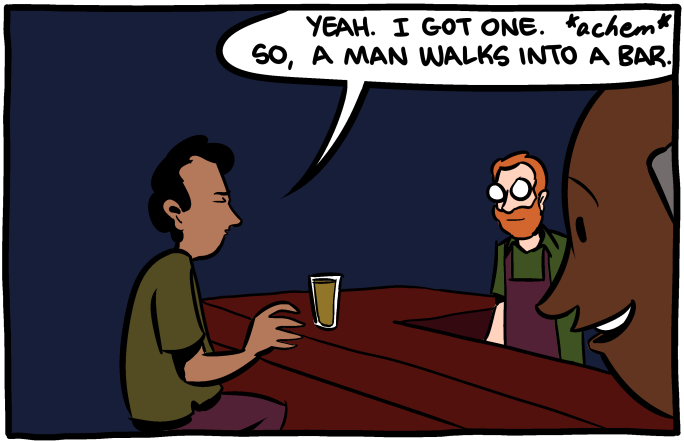 A Man Walks into a Bar – The Nib – Medium