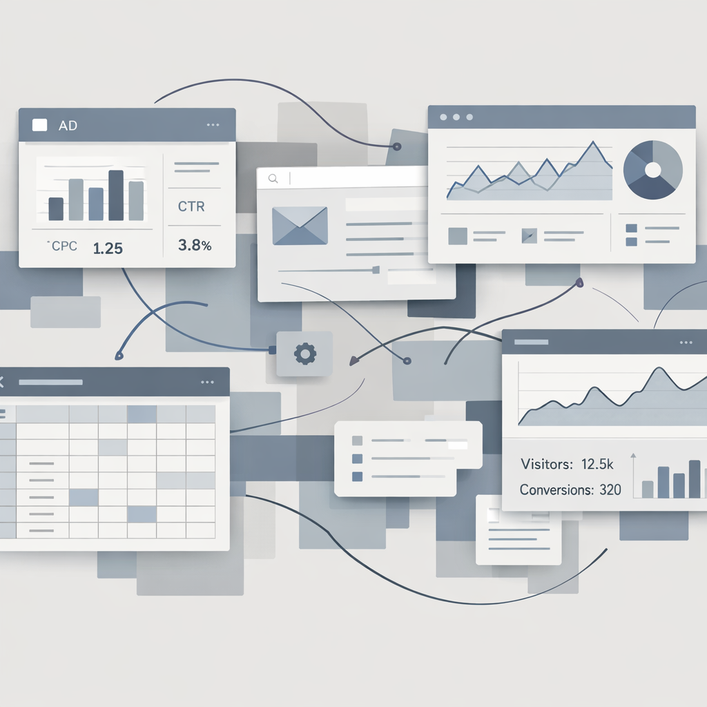 Fragmented funnel analytics across multiple tools causing unclear attribution and disconnected performance insights.