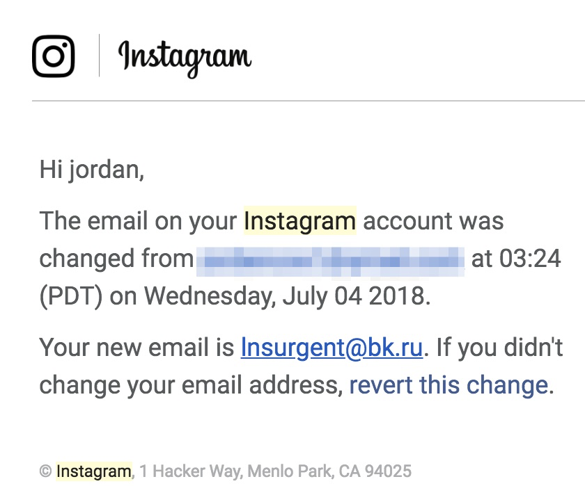 an instagram story showed up on the account since deleted - delete hacked instagram account