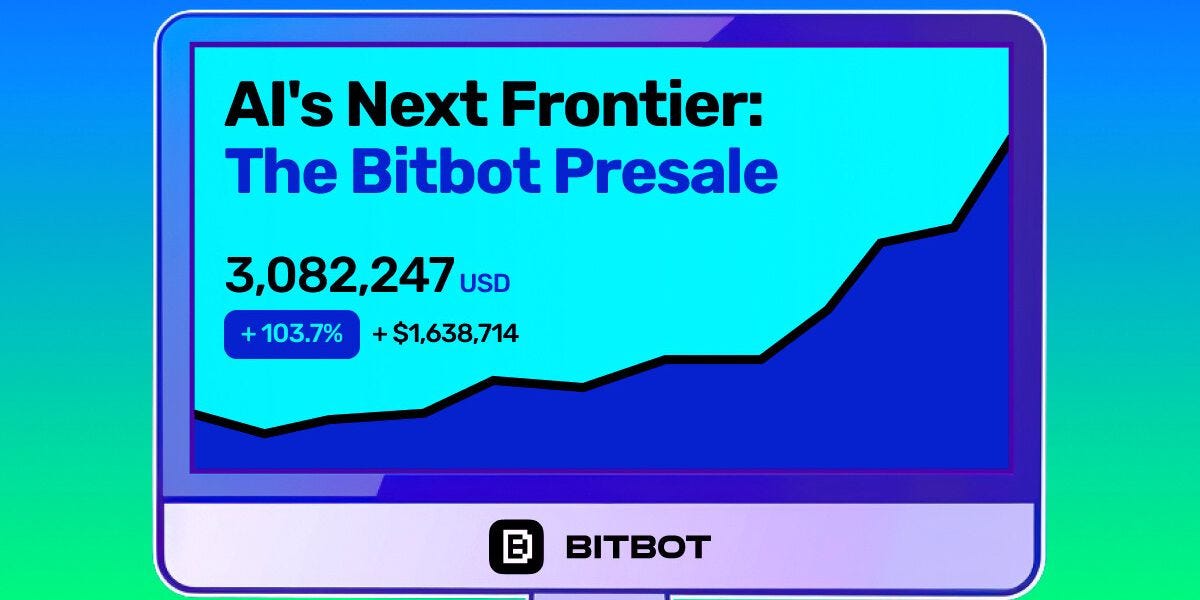 Bitbot’s AI-Powered Presale Surges Past $3 Million, Poised for Market Disruption