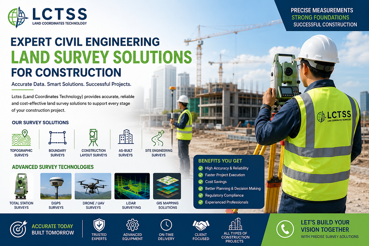Civil Engineering Land Survey Solutions