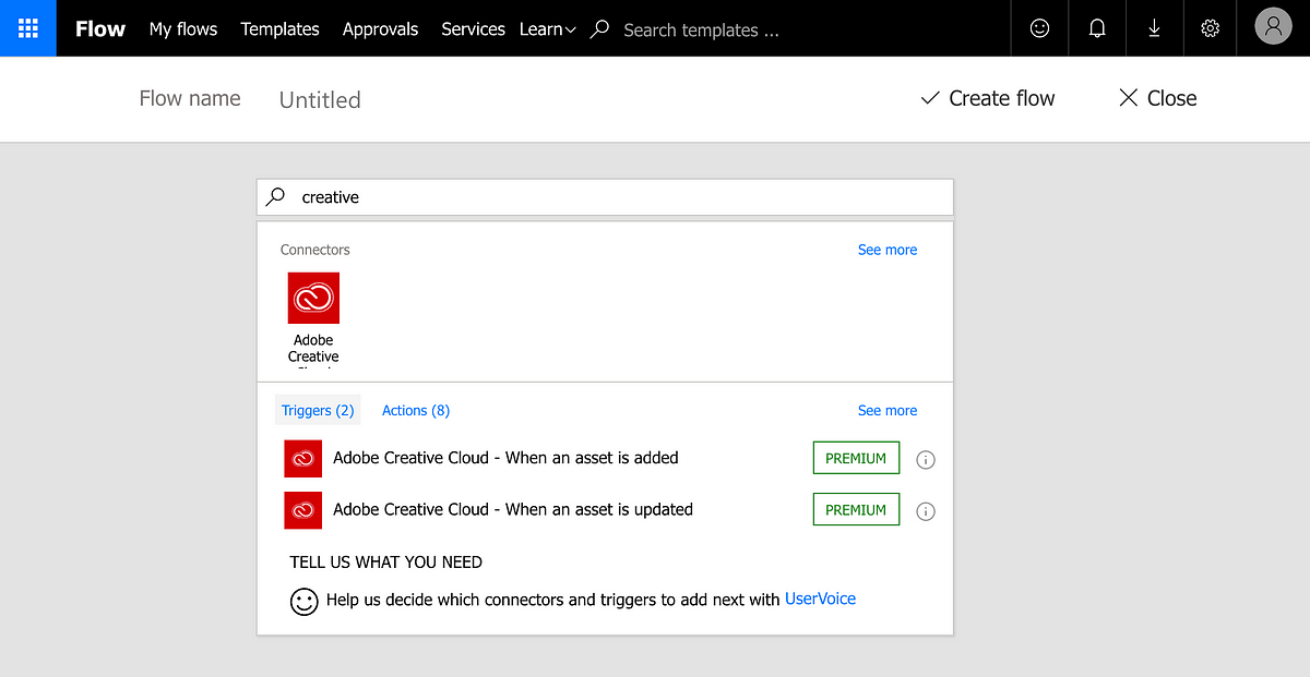 Flow Into The Cloud with Adobe I\/O Events \u0026 MS Flow Connector
