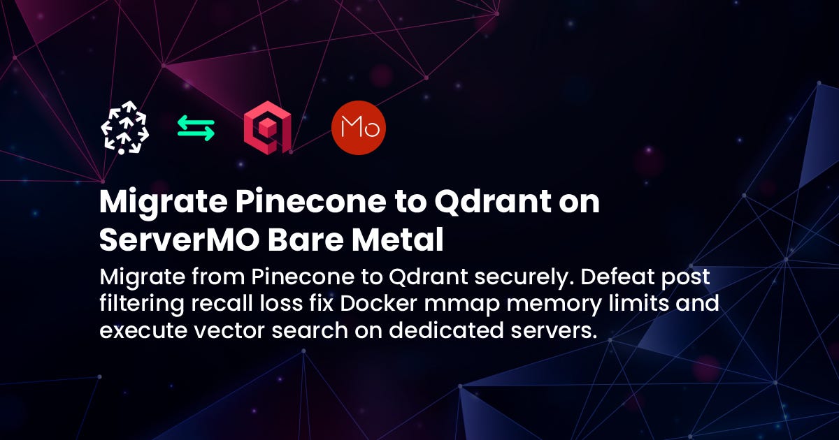 Escaping the Managed AI Tax: Migrating from Pinecone to Qdrant on Bare Metal