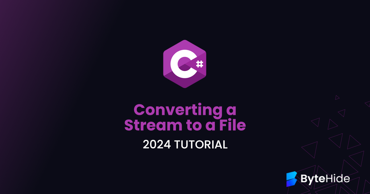 The Ultimate Guide to Converting a Stream to a File in C#