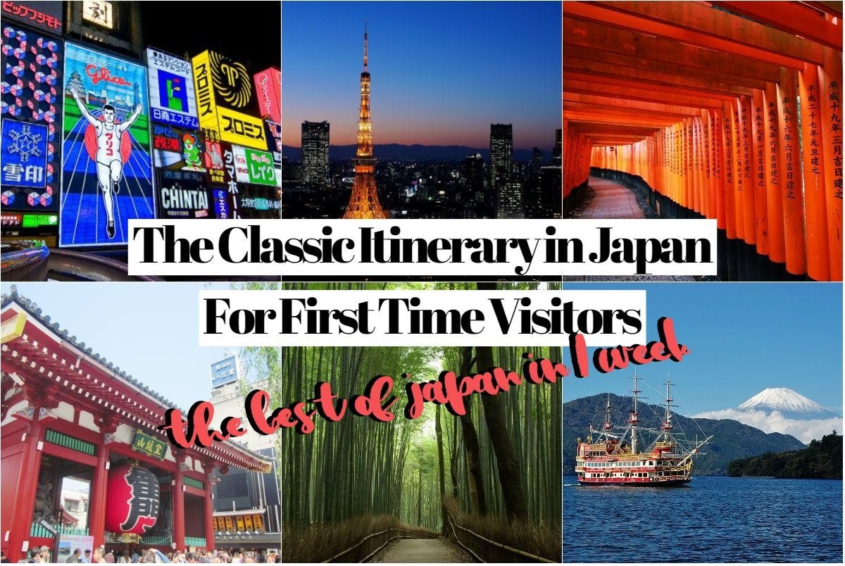 1 Week Itinerary: the Very Best of Japan for First Timers