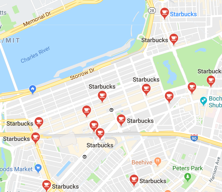 Starbucks Locations