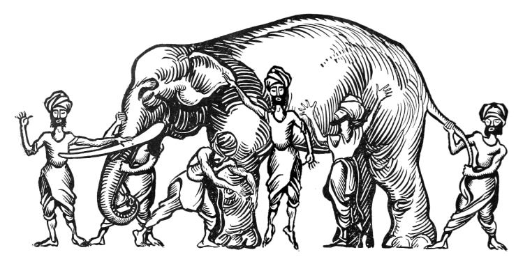 The product team and the elephant