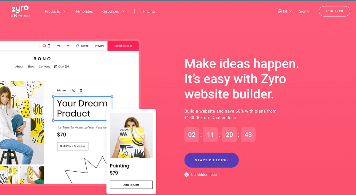 best-website-builders-zyro