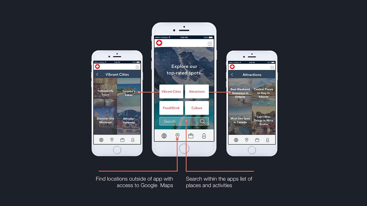 Explore Canada: UX Design Case Study