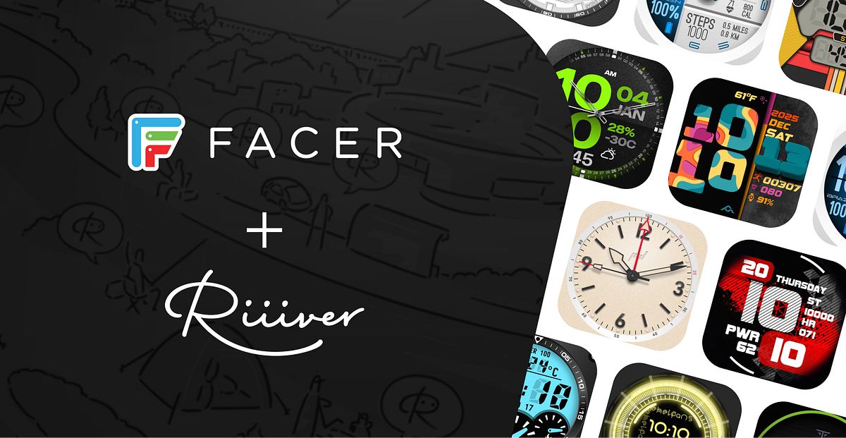Facer Partners with Riiiver developed by Citizen to Bring Riiiver Technology to Watch Faces