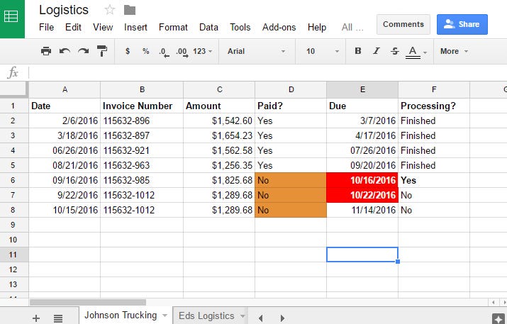 Three Ways to Format Cells in Google Sheets So Numbers Stand Out