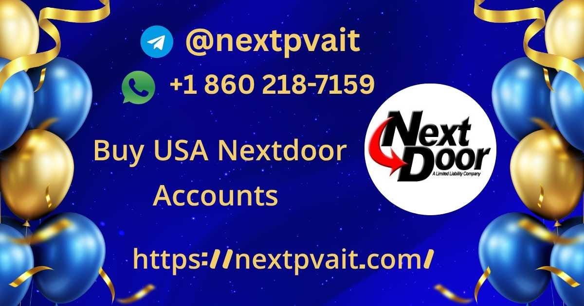 B,uy Aged USA Nextdoor Accounts for Local Advertising