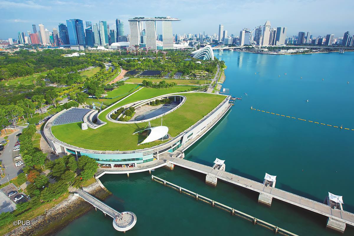 Singapore’s Marina Barrage Turns 10! Mark and Focus Medium