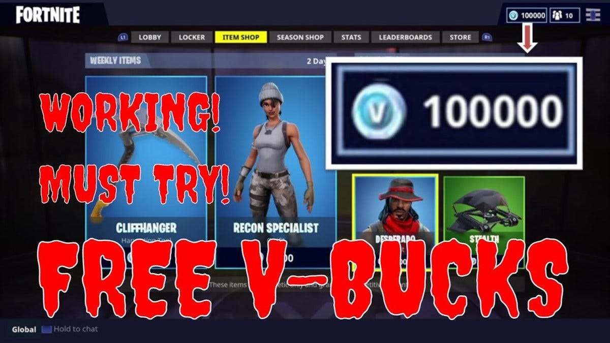 get fortnite 999999 free v bucks generator no survey hack cheats v get fortnite 999999 - how to hack fortnite v bucks without human verification