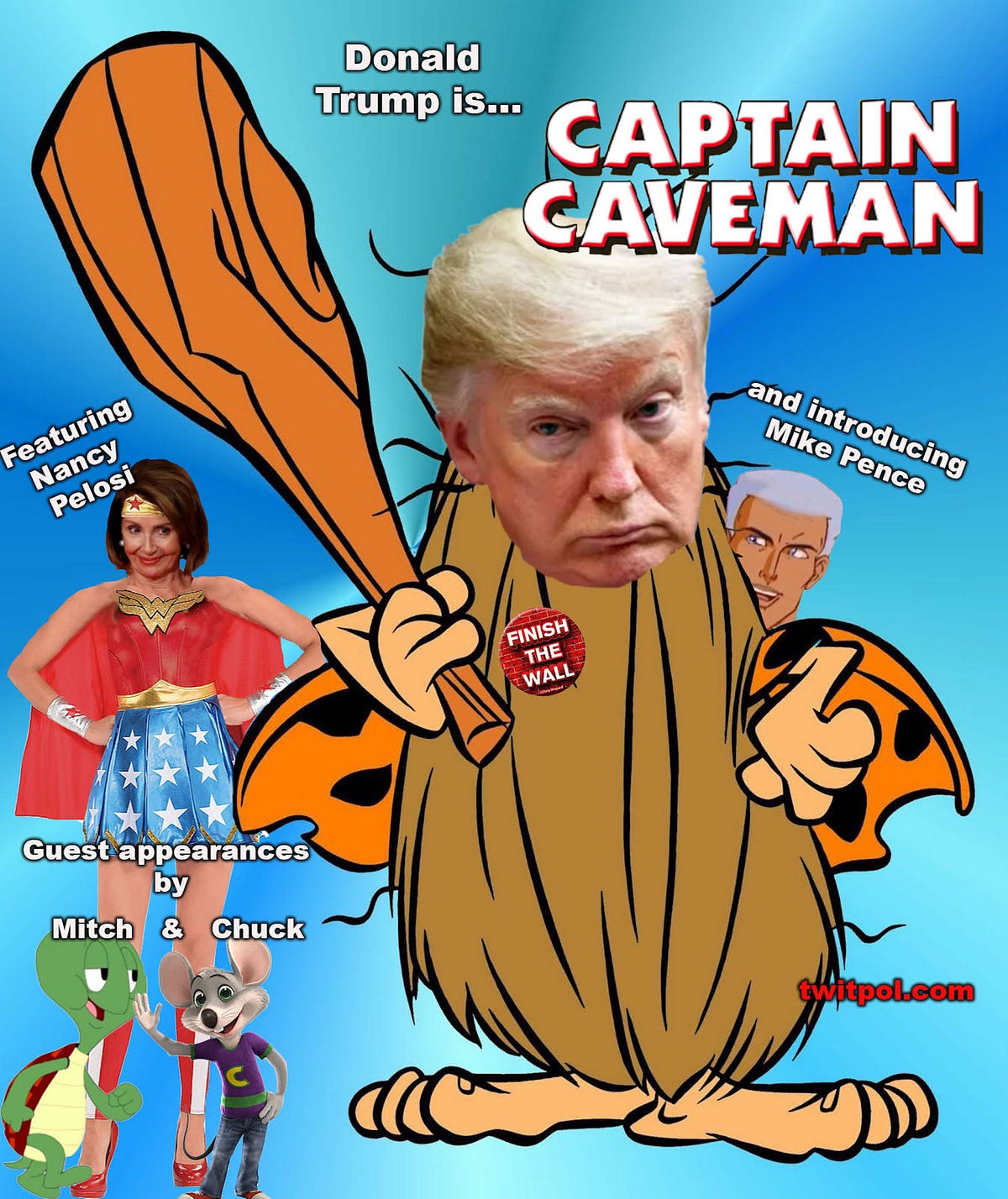 Donald Trump is…Captain Caveman – Extra Newsfeed