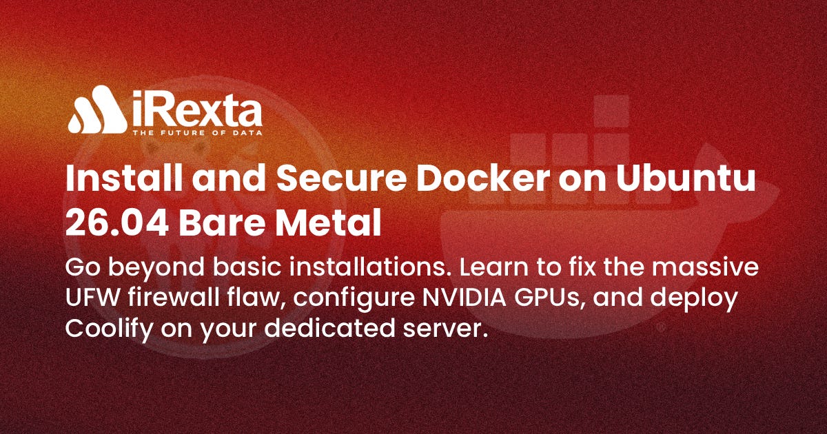 Install and Secure Docker on Ubuntu 26.04 Bare Metal
