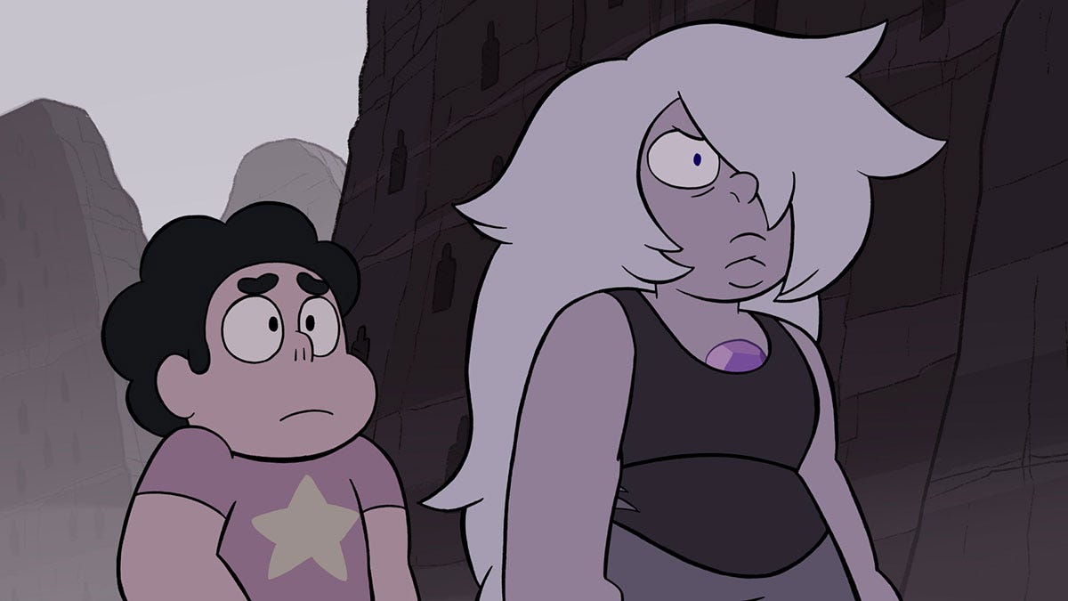 the path to self acceptance seen through amethyst the dot and line