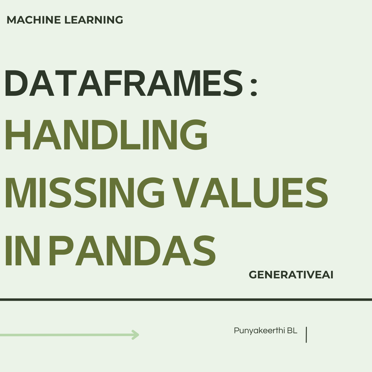 DataFrames : Handling Missing Values in Pandas