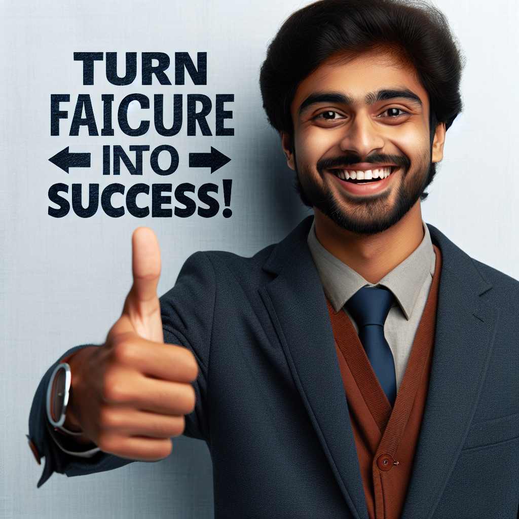Failure? 5 Steps to Turn it into Success!