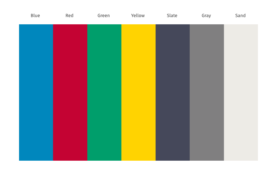 Binary Color Code Chart