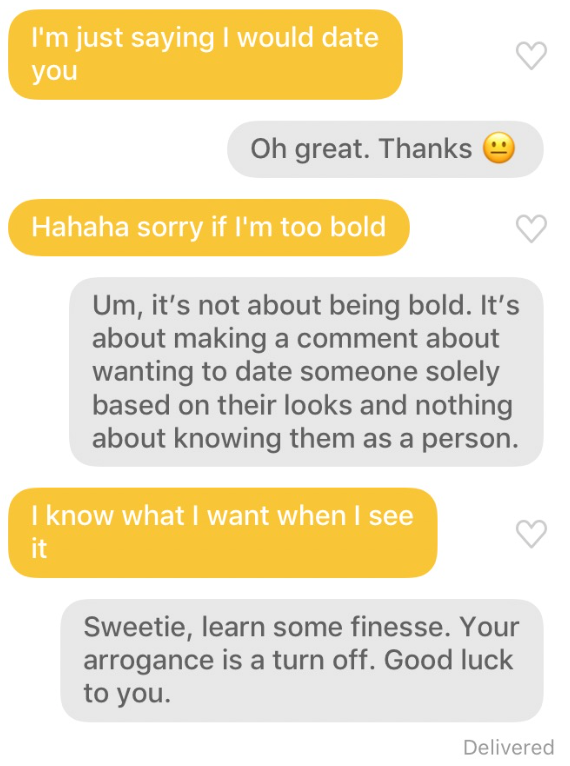 Funny dating app messages