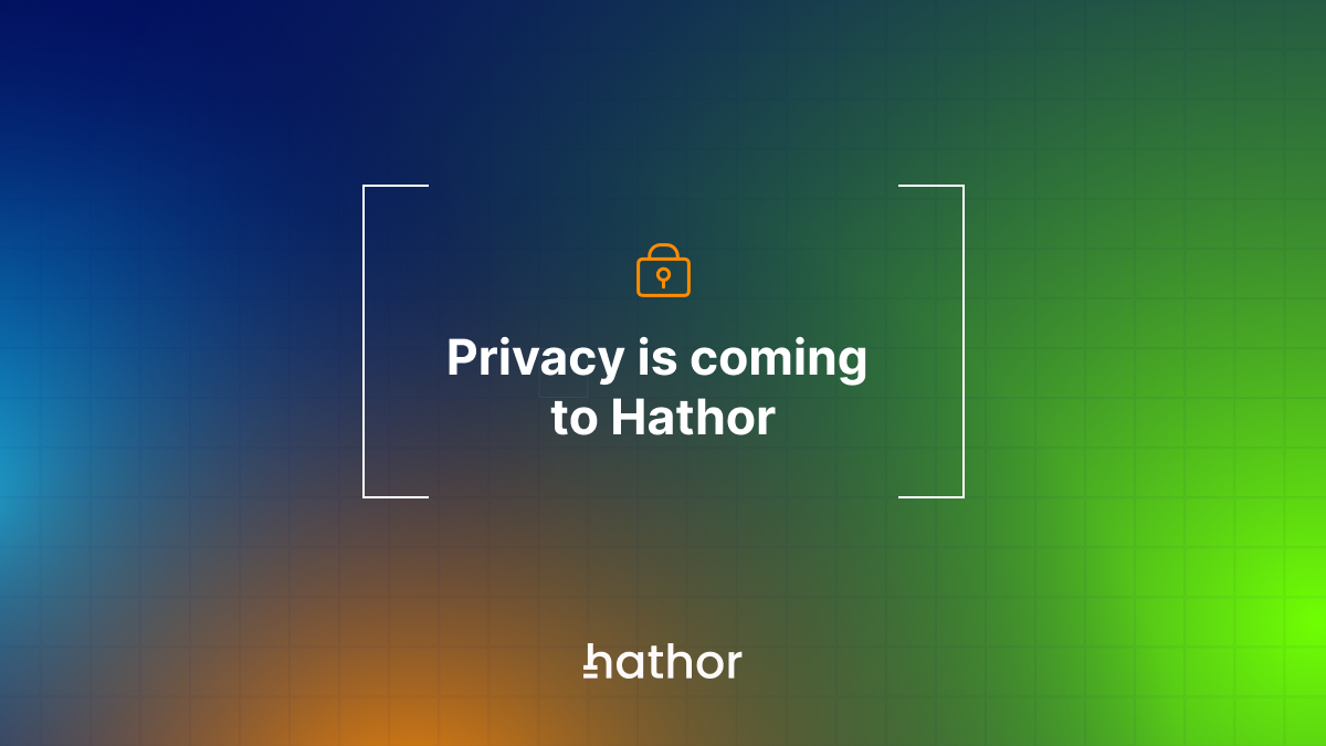 Privacy is coming to Hathor