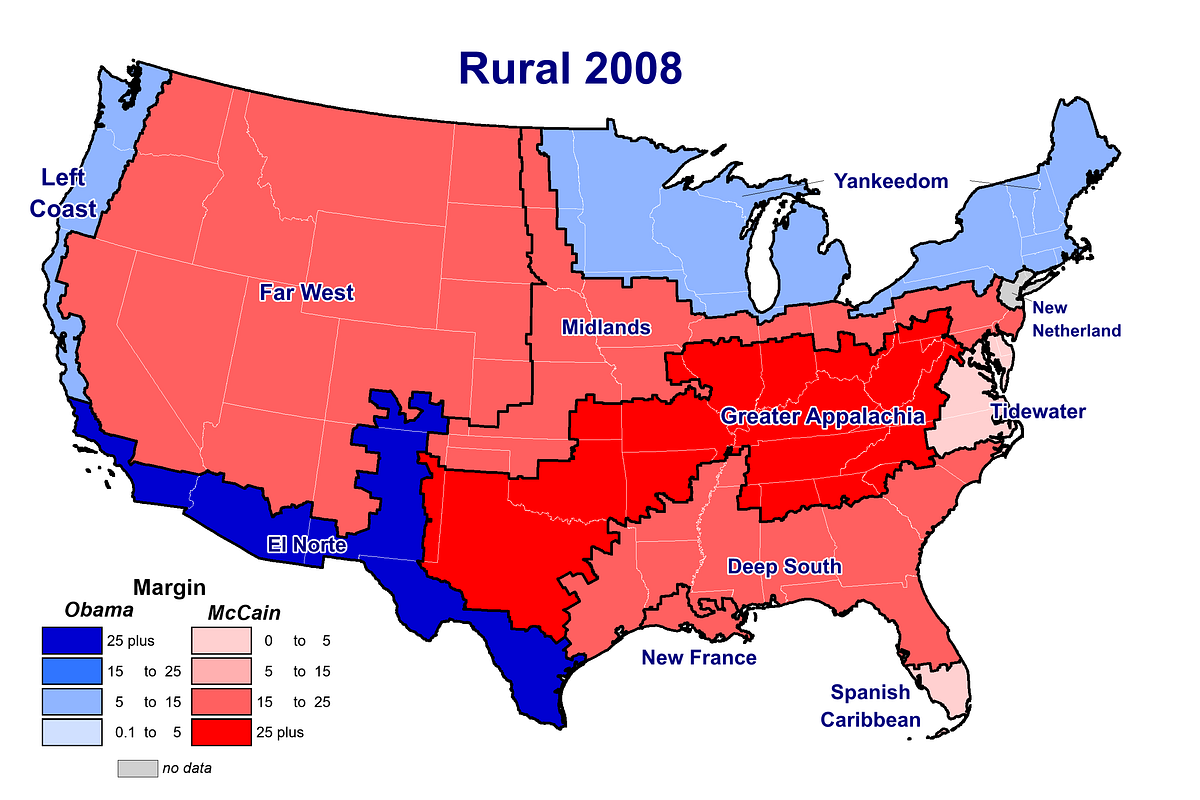 No The Divide In American Politics Is Not Rural Vs Urban And Heres The Data To Prove It 