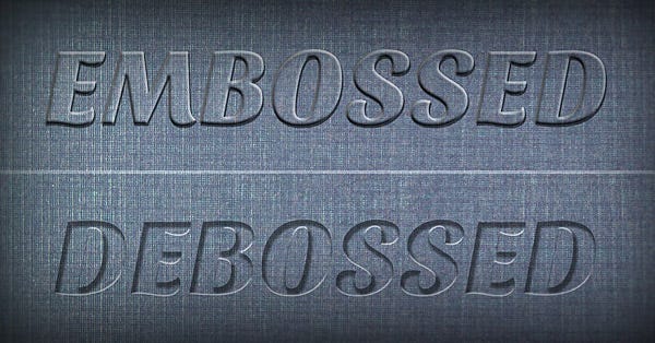 meaning sheet name Effects Emboss & Tutorial: Create Photoshop Awesome Deboss