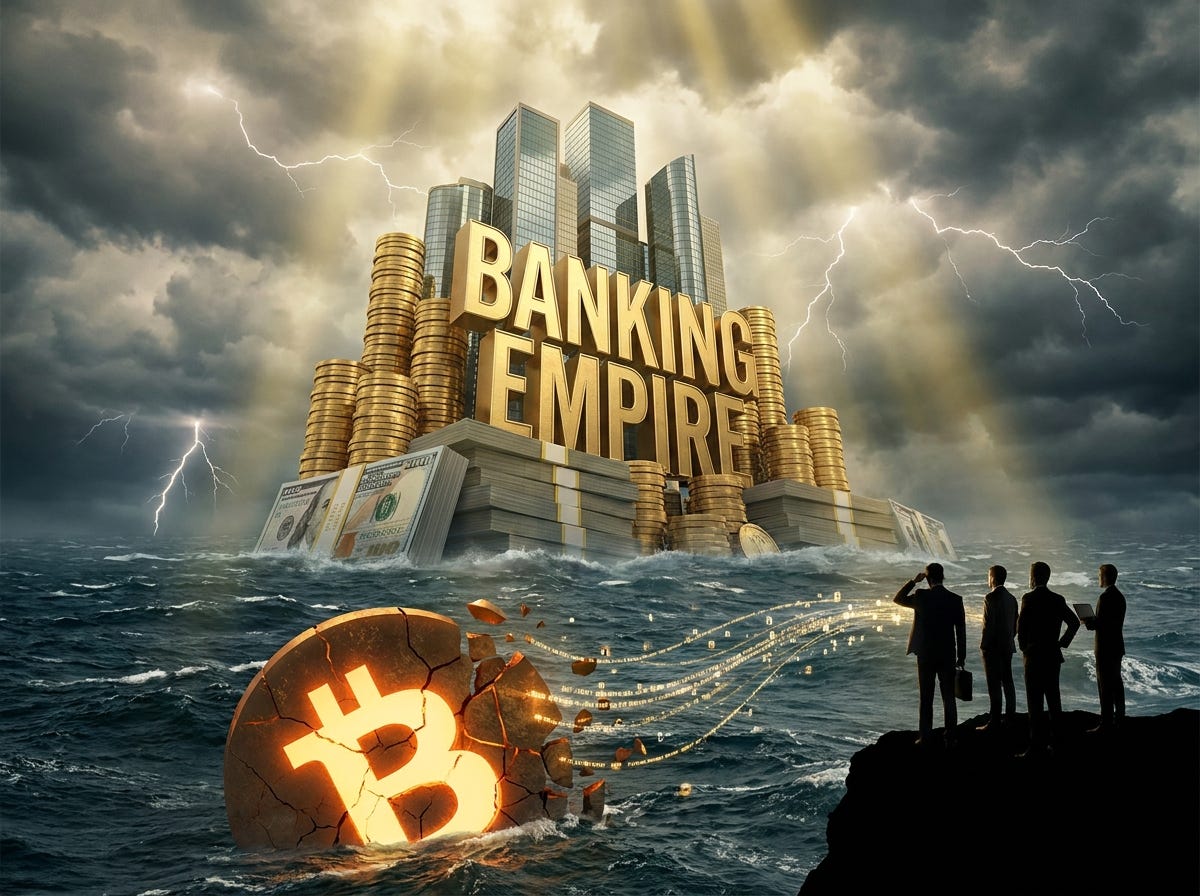 Why the Banks Are Winning While Your Crypto Bleeds