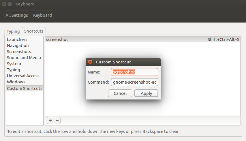 ubuntu-shortcut-for-partial-screenshot-to-clipboard