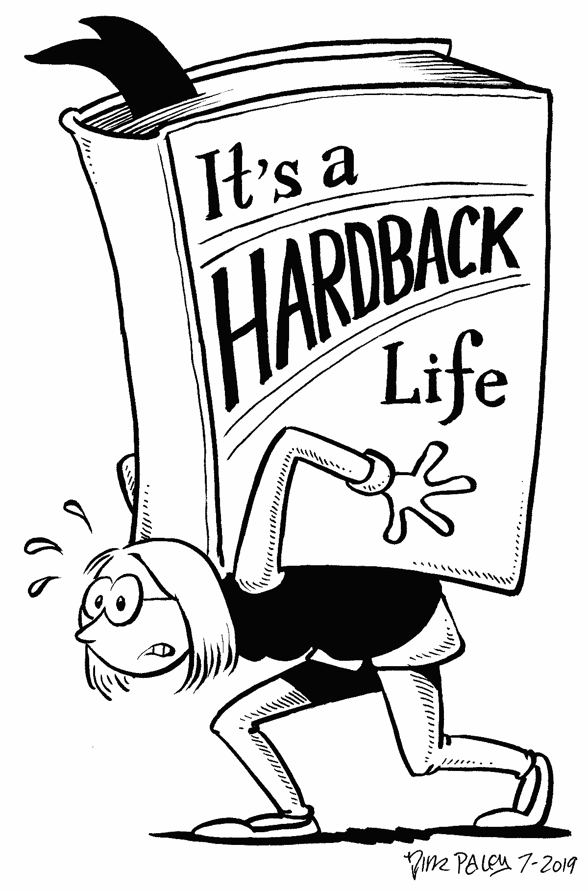 It s A Hardback Life Medium