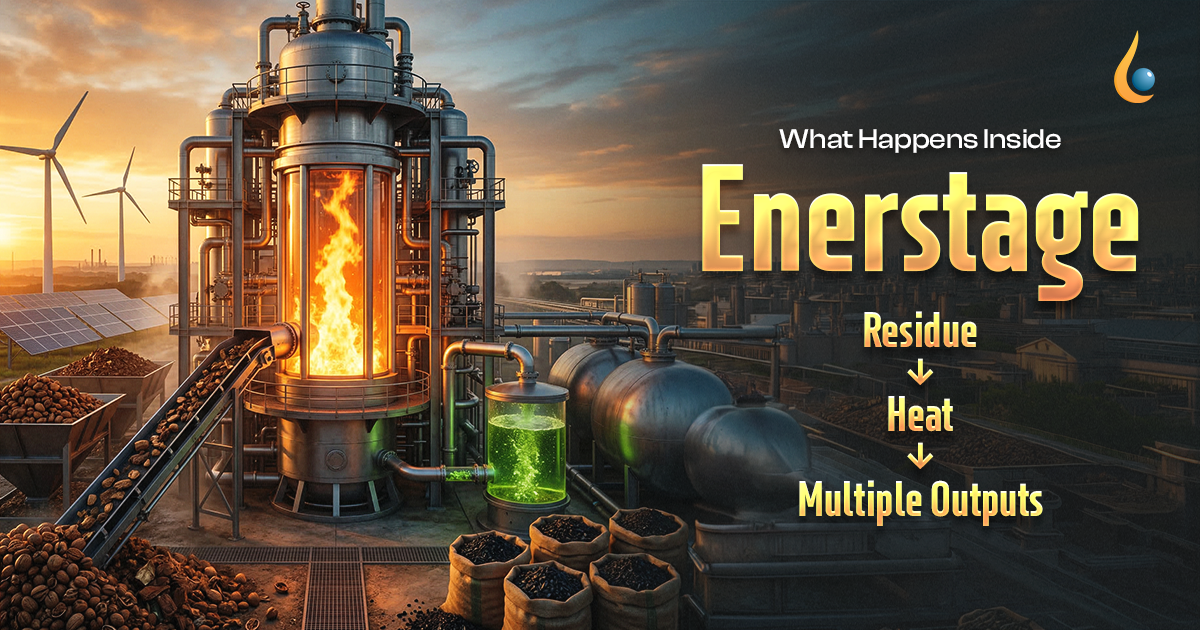 Inside Enerstage: The Step-by-Step Process Turning Farm Residue into Value