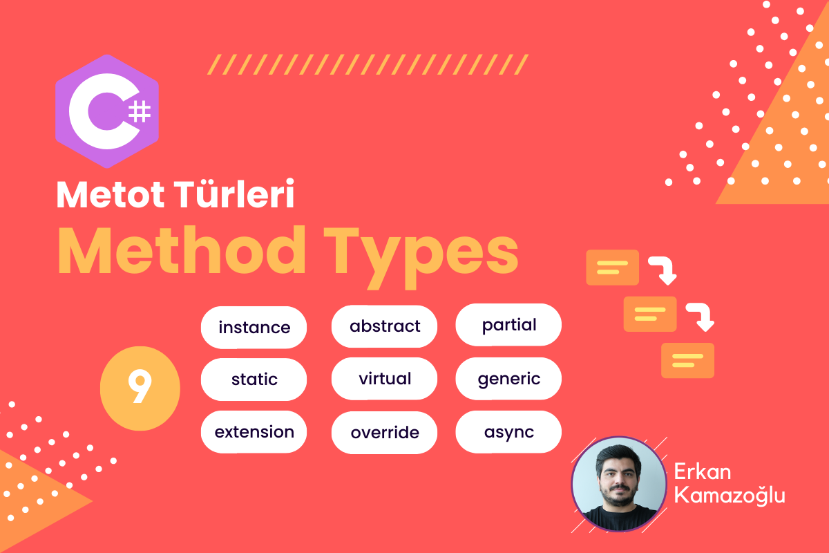 Method Types — Metot Türleri — C#