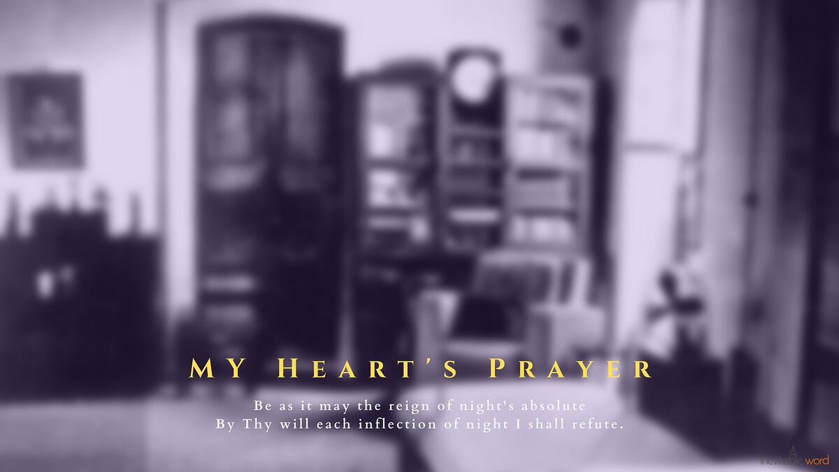 My Heart’s Prayer