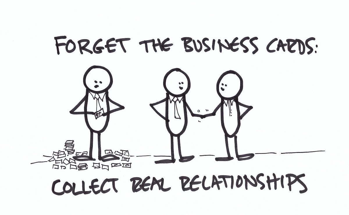 Stop Collecting Business Cards — Start Collecting Relationships