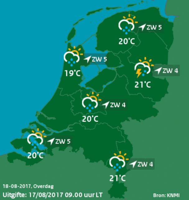 Predicting temperatures in your street Netherlands eScience Center
