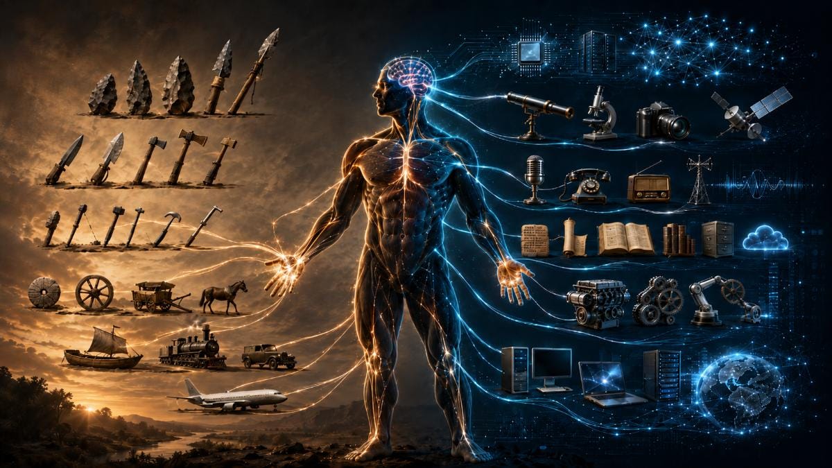 Tools as Extensions of Human Organs