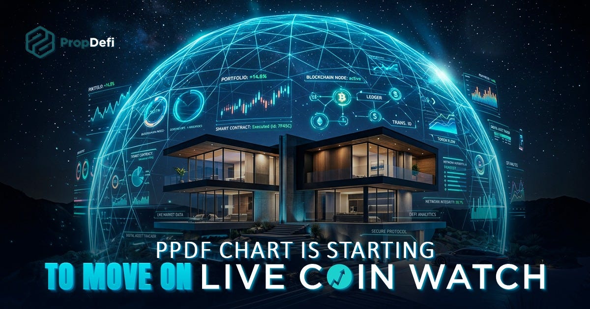 PropDeFi Market Phase: Live PPDF Chart Update on LiveCoinWatch