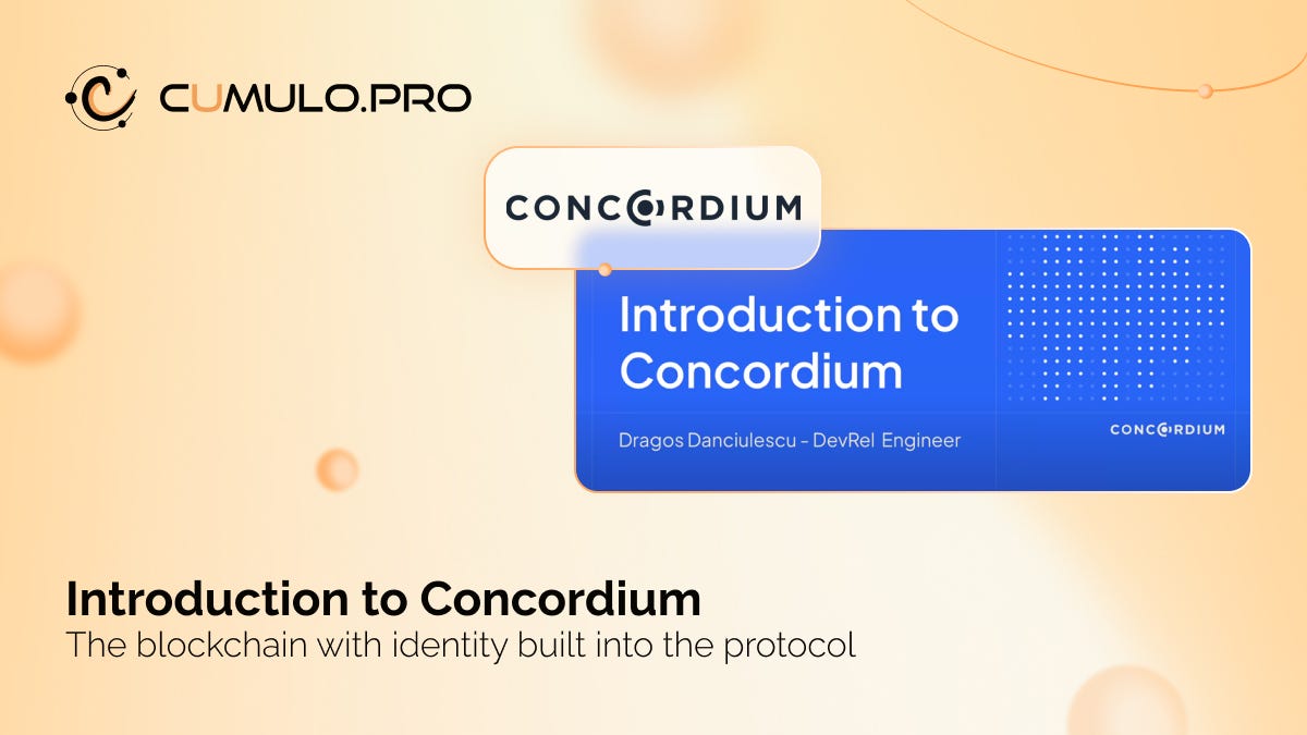 Introduction to Concordium