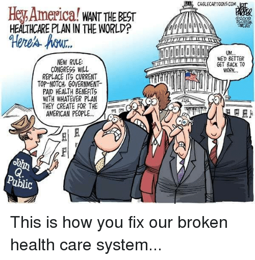 Politicians Already Have the Same Healthcare - Extra Newsfeed