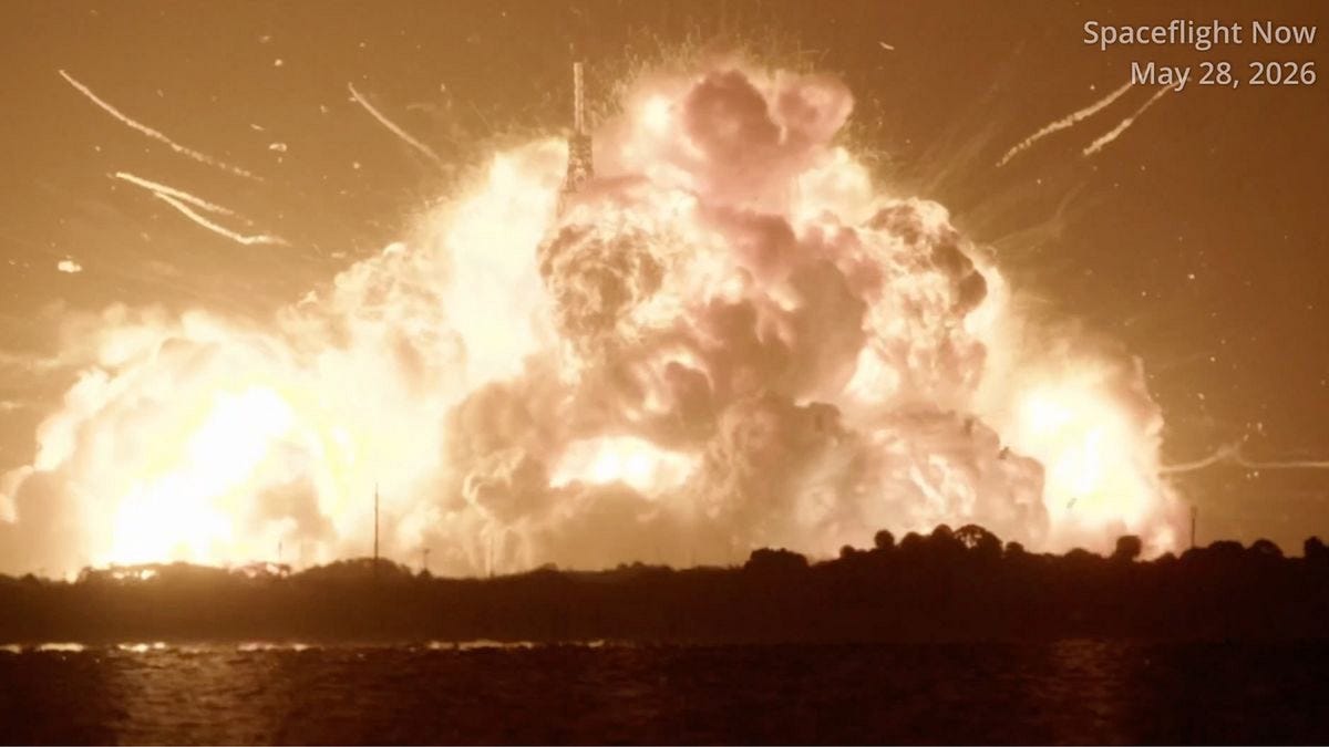 Blue Origin’s New Glenn Rocket Just Exploded in One of the Largest Fir