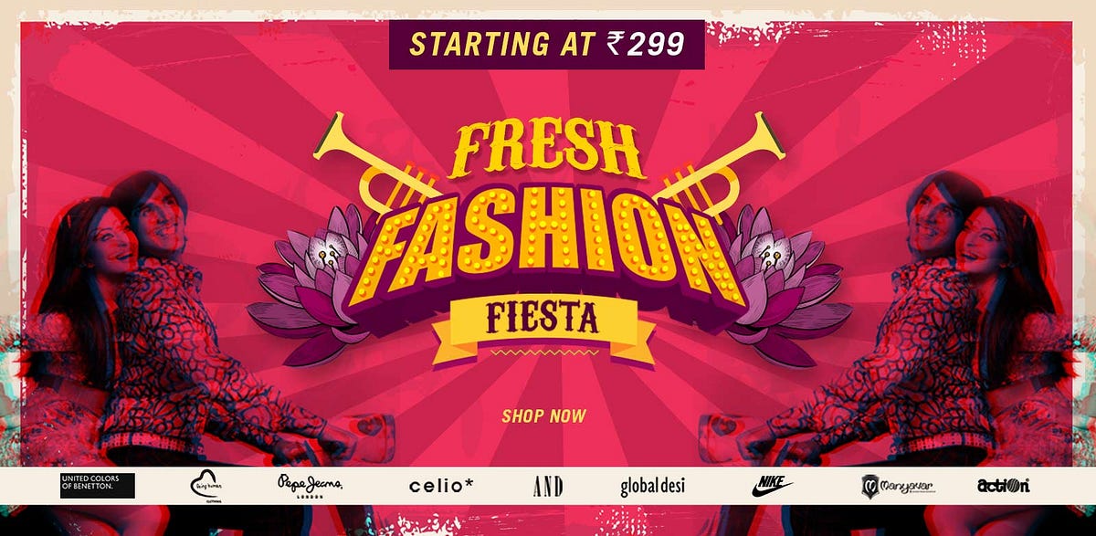 Fresh Fashion Fiesta’18 : Bollywood Inspired-Led Campaign
