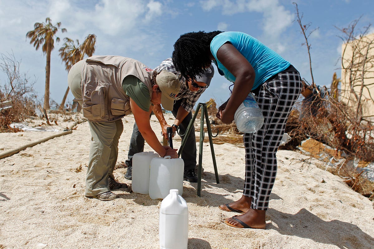 St. Martin Hurricane Relief The U.S. military produced a total of 83,020 gallons of potable water for St. Martin during its mission.
