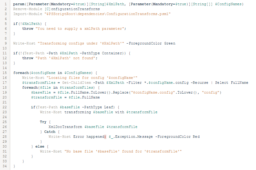 A better Sitecore Developing experience -Configurations