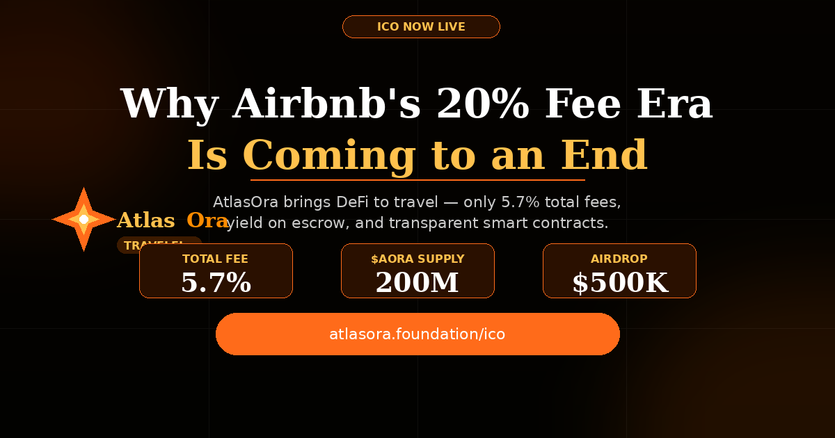 Why AtlasOra Could Be the Airbnb Killer Nobody Saw Coming