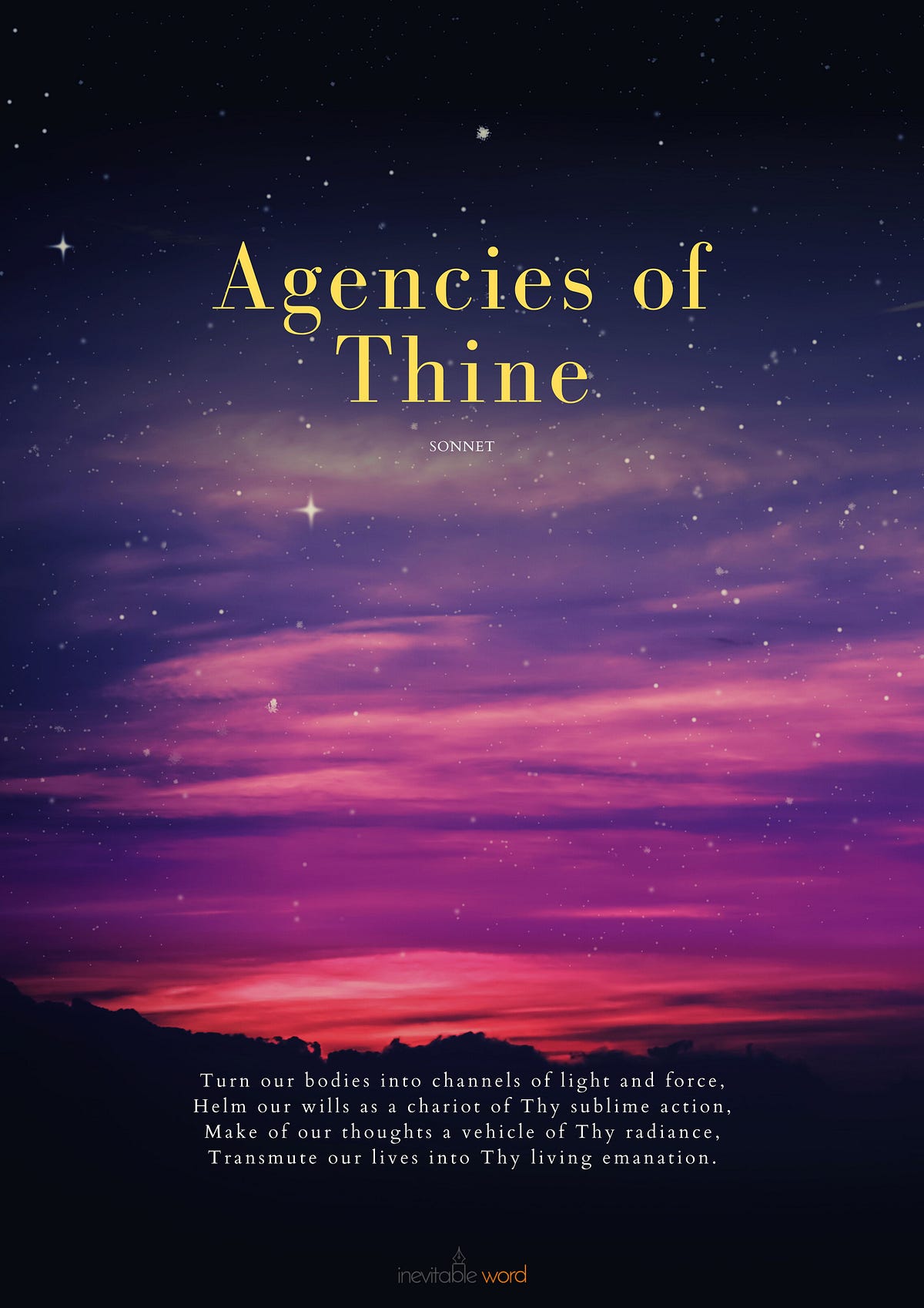 Agencies of Thine