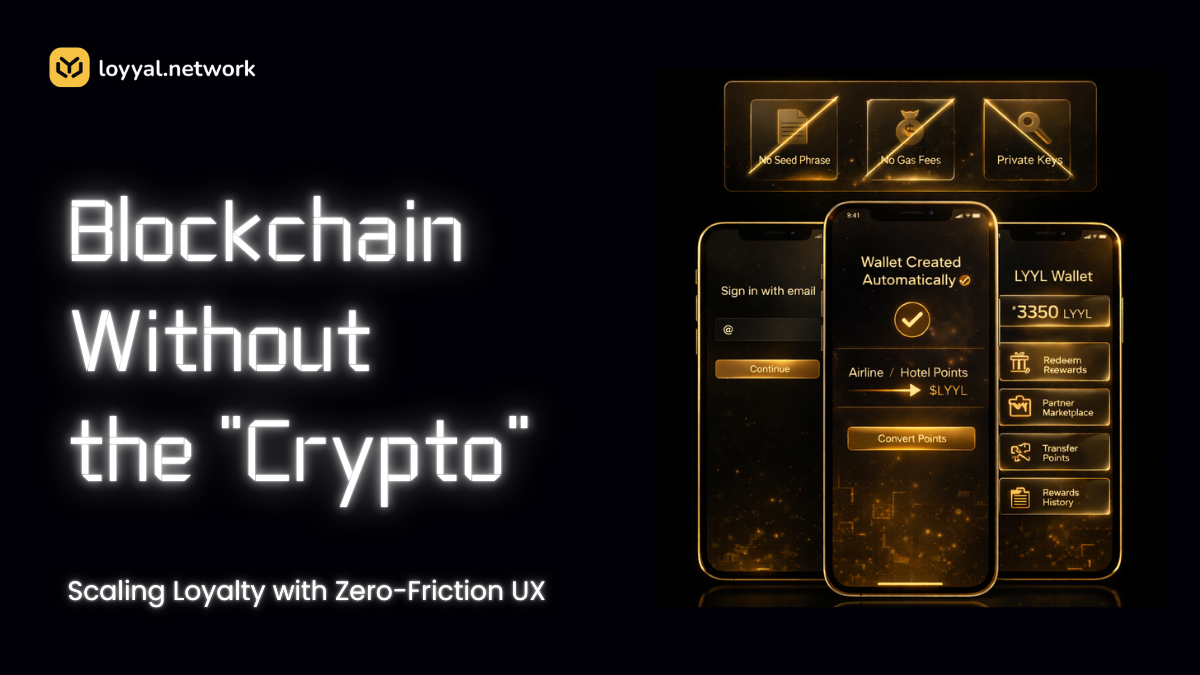 Blockchain Without the “Crypto”: Scaling Loyalty with Zero-Friction UX