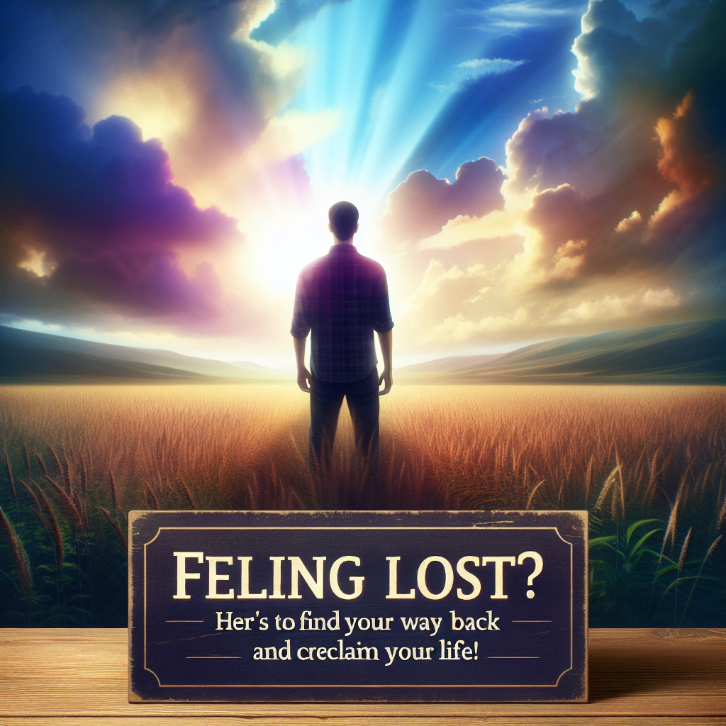 Feeling Lost? Here's How to Find Your Way Back and Reclaim Your Life! 