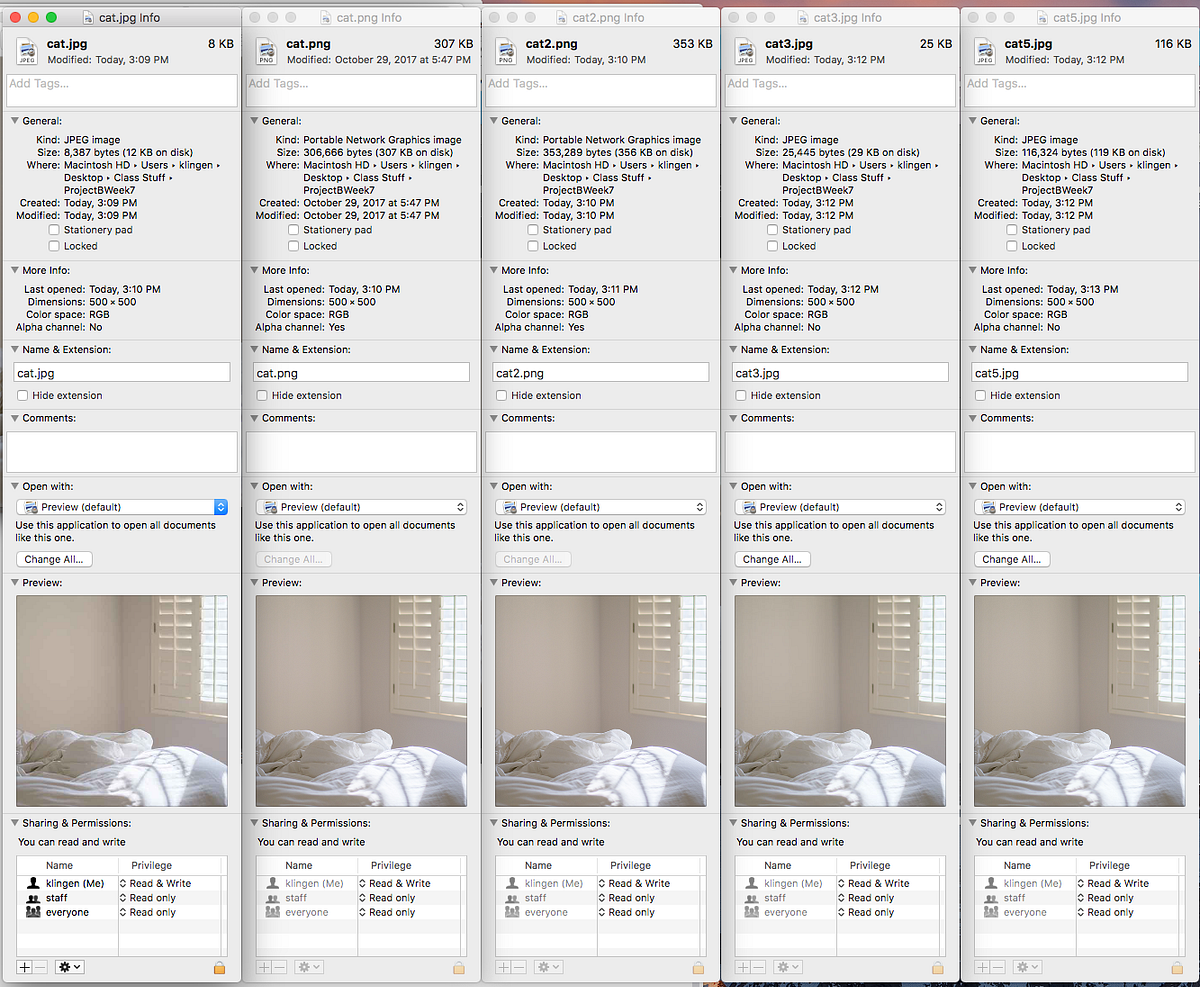 Optimizing images for web/mobile